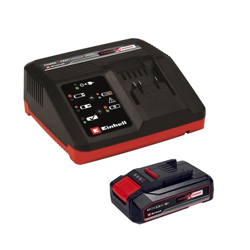 סט נטענים לגינה - מכסחת דשא 18 V + מפוח נטען חזק 18V GE-CM 18 KIT[ סוללה + מטען ] HINHIL