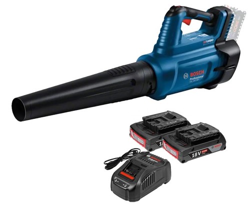 מפוח אוויר מקצועי 18V כולל 2 סוללות 2AH מבית BOSCH