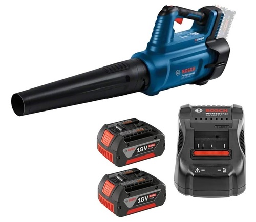 מפוח אוויר מקצועי 18V כולל 2 סוללות 5AH מבית BOSCH