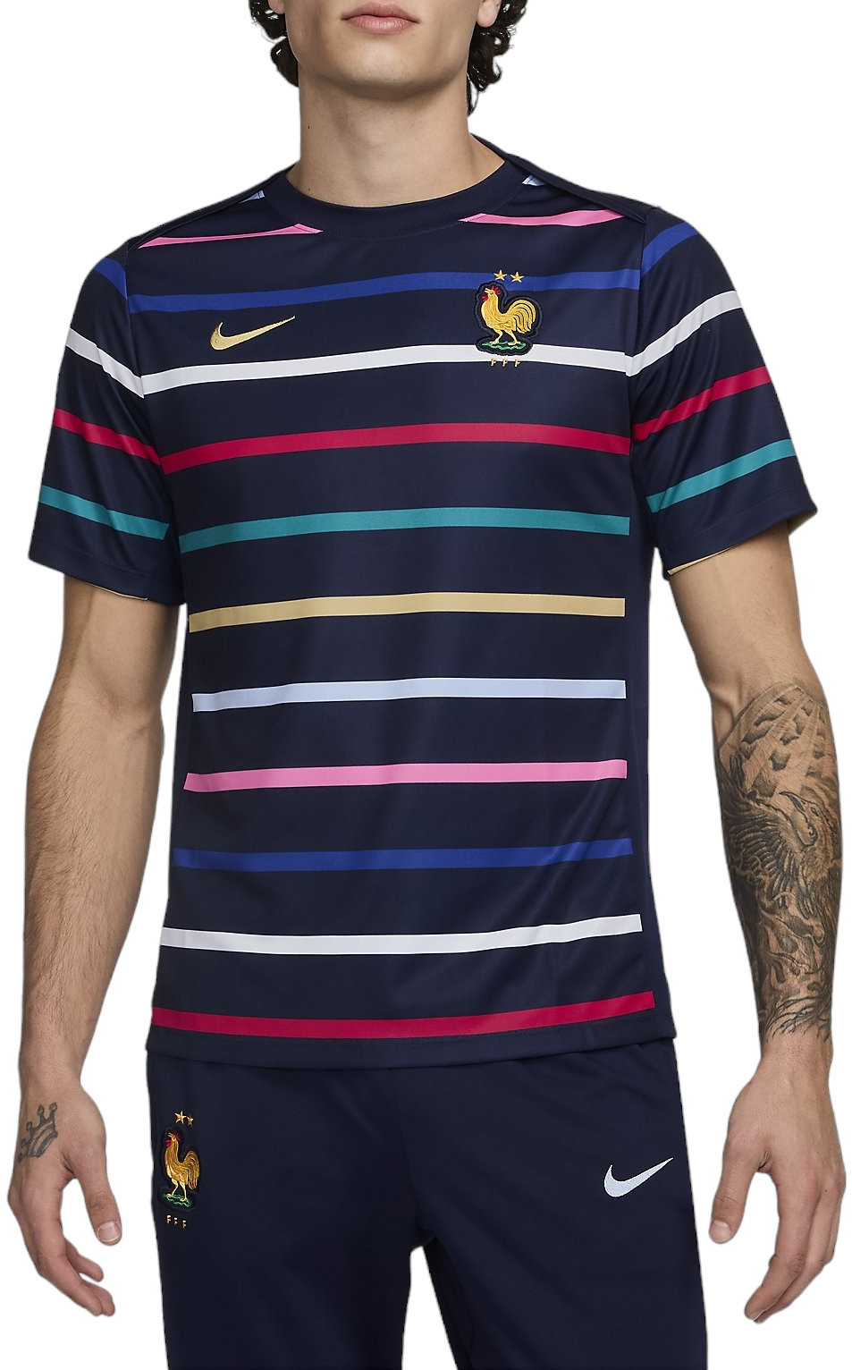 חולצת נייקי צרפת Nike France Pre-Match Top 2024/2026 | גברים
