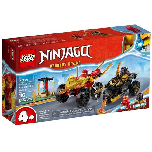LEGO NINJAGO קרב המכוניות והאופנוע של קאי וואס 71789