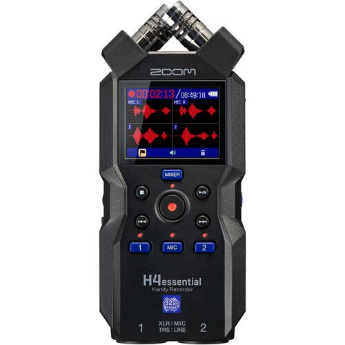 מכשיר הקלטת סאונד נייד Zoom H4 Essential