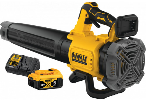 מפוח עלים נטען 20V ללא פחמים DCMBL562 כולל סוללה 5AH מבית DeWALT