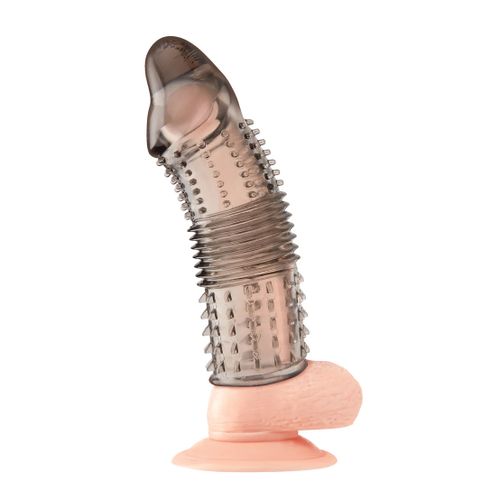 שרוול מאריך - Blue Line Triple Sensation Penis Enhancing Sleeve Extension