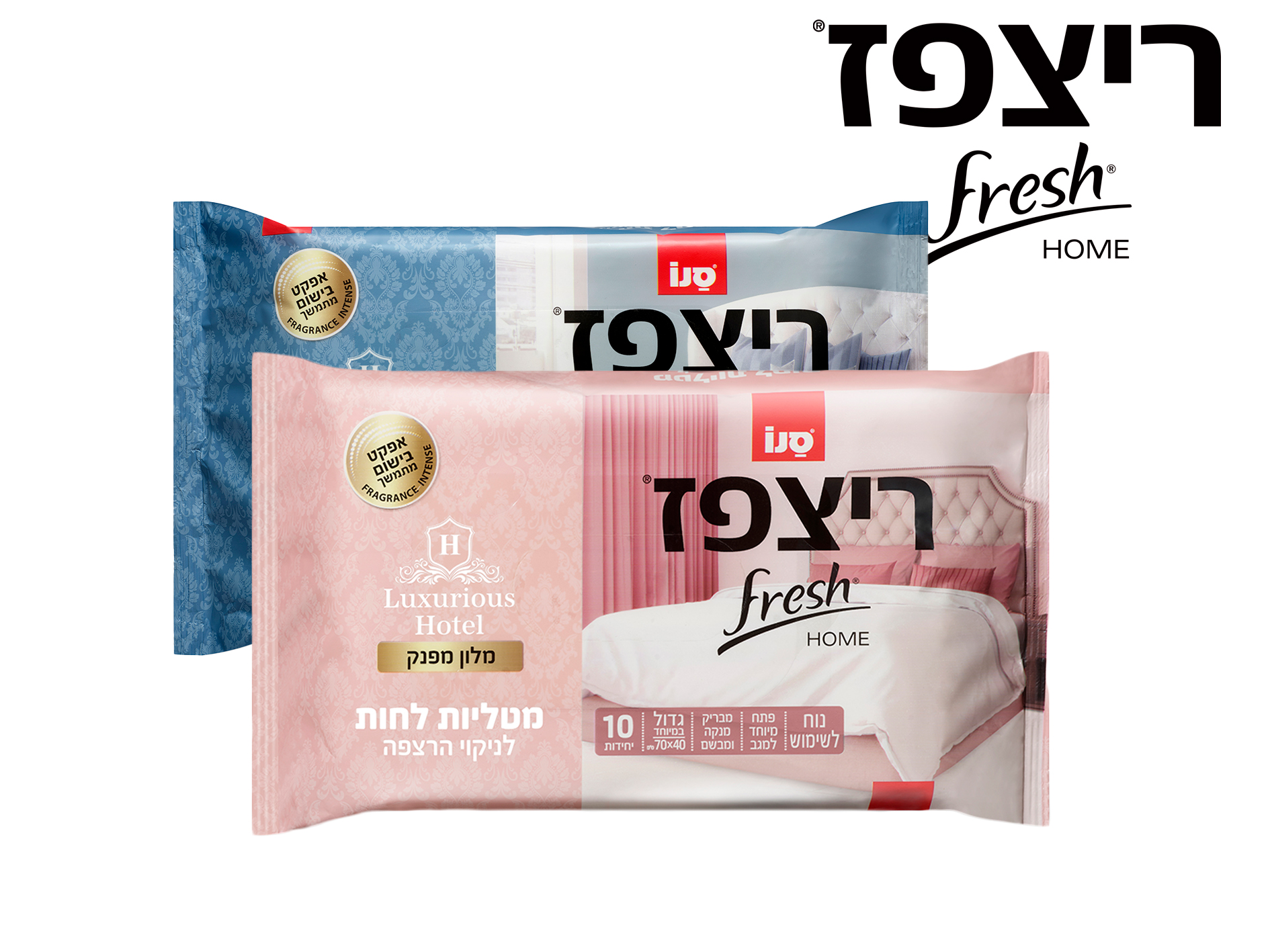 מטליות לחות לרצפה ריצפז בניחוחות לבחירה