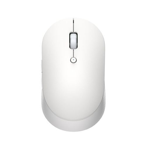 עכבר אלחוטי שקט שיאומי דגם Mi Dual Mode Wireless Mouse Silent Edition צבע לבן