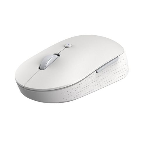 עכבר אלחוטי שקט שיאומי דגם Mi Dual Mode Wireless Mouse Silent Edition צבע לבן