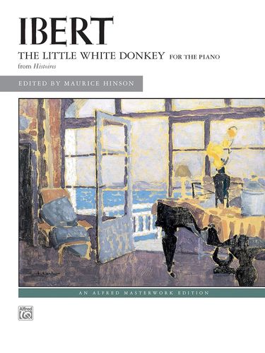 ספר תווים Ibert: The Little White Donkey