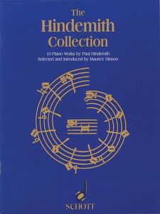 ספר תווים The Hindemith Collection: 10 Piano Works / Selected and Introduced by Maurice Hinson