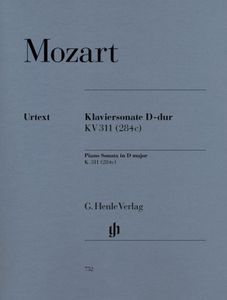 ספר תווים Mozart: Piano Sonata D major K. 311 (284c)