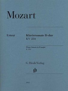 ספר תווים Mozart: Piano Sonata D major K. 284 (205b)