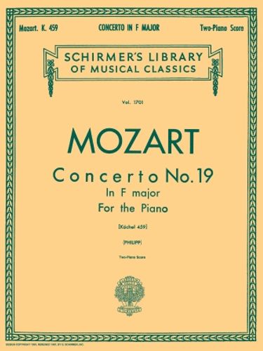 ספר תווים Mozart: Concerto No. 19 in F, K.459