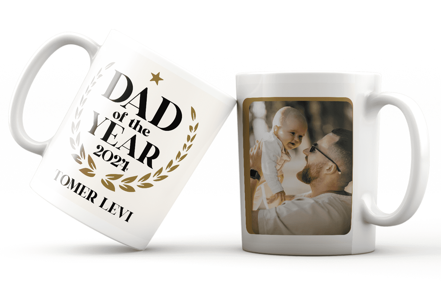 הדפסה על ספל Dad Of The Year