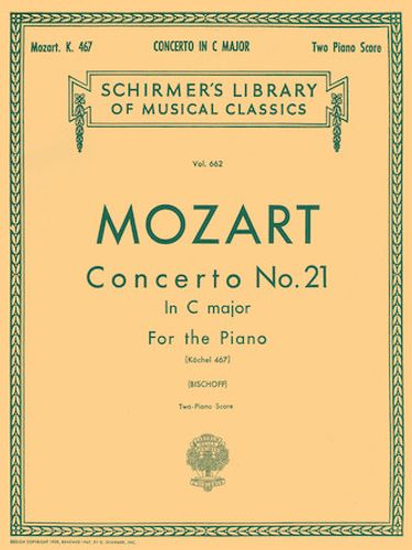 ספר תווים Mozart: Concerto No. 21 in C, K.467