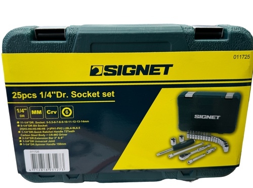 סט בוקסות 1/4 25 חלקים SIGNET CRV