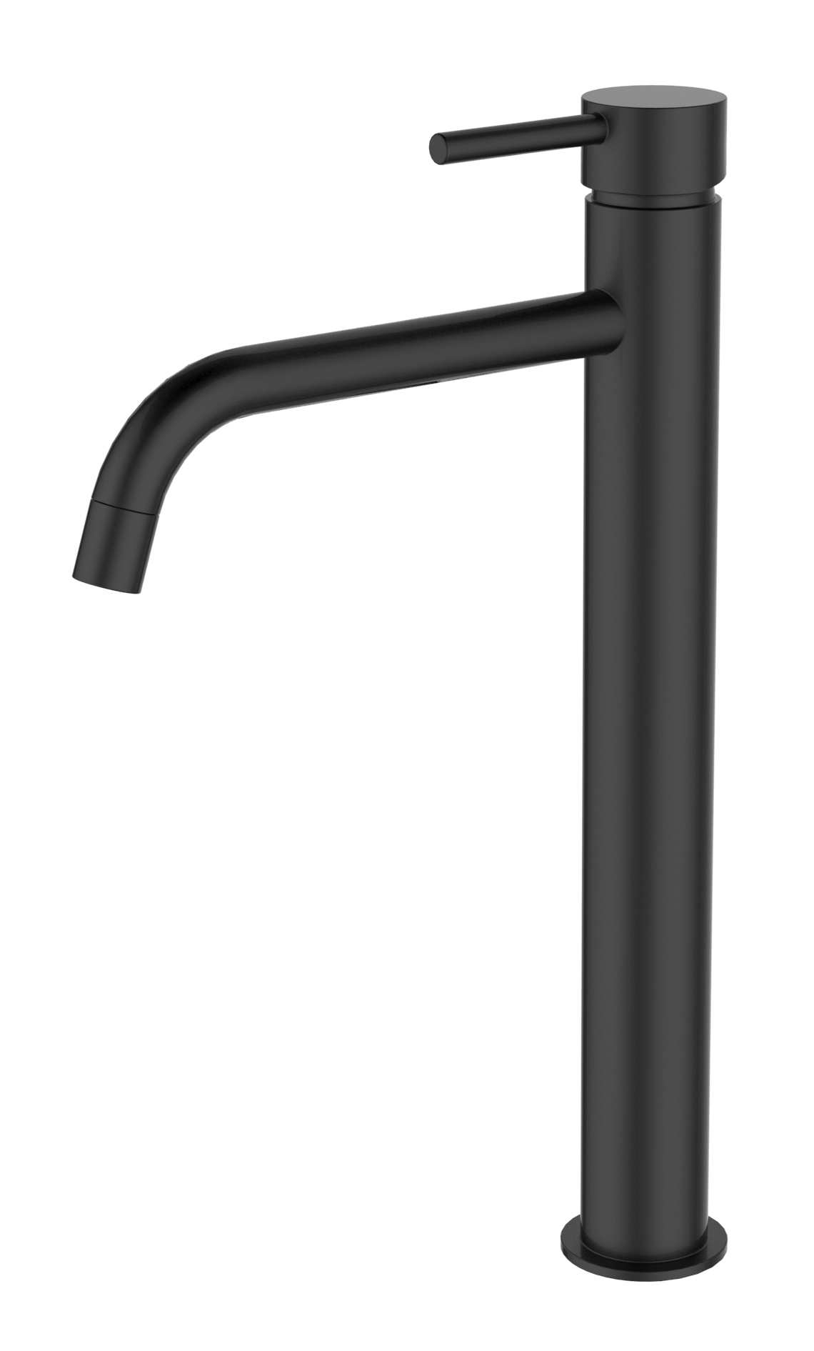 ברז פרח גבוה ALTO שחור מט AQUILA PREMIUM