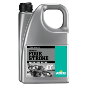 שמן מנוע מוטורקס 4 פעימות 10W40 נפח 4 ליטר - MOTOREX FOUR STROKE 4T
