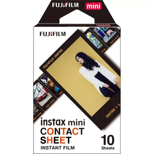 מארז 10 תמונות Fujifilm INSTAX MINI Contact Sheet 