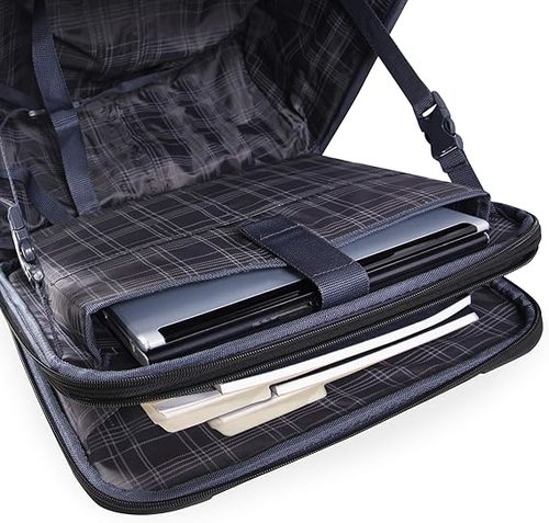Perry Ellis 8-Wheel Spinner תיק מנהלים עסקים על גלגלים 