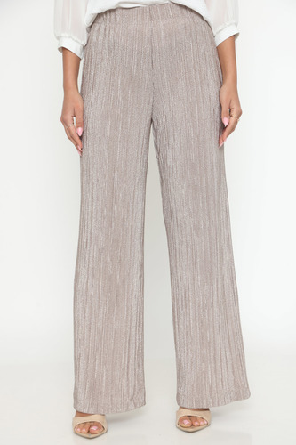 מכנסי פליסה זהב מוקה