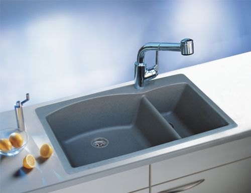 כיור מטבח בלנקו דגם דיאמונד 1.5 DIAMOND | דיאמונד 1.5 BLANCO – לבן