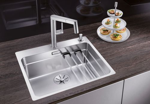 כיור מטבח בלנקו נירוסטה אטגון Etagon 500IF/A | אטגון BLANCO