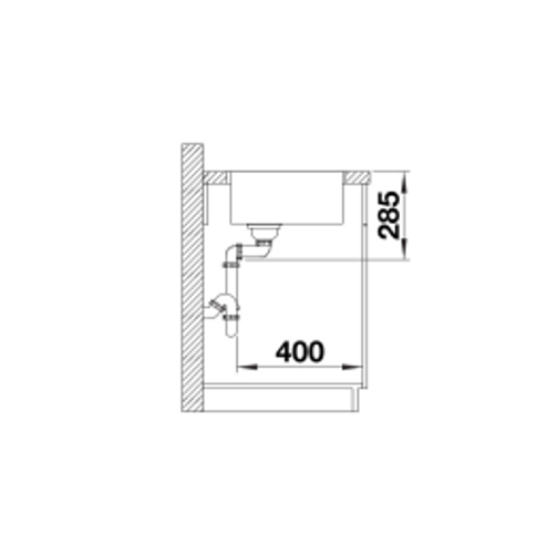 כיור מטבח בלנקו נירוסטה סוליס SOLIS IF450 | סוליס BLANCO