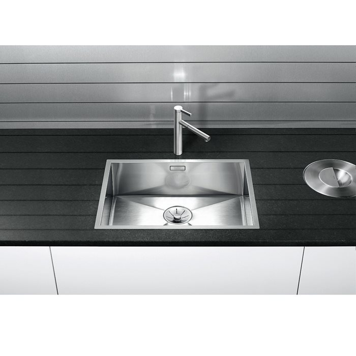 כיור מטבח בלנקו נירוסטה זירוקס ZEROX 550IF | זירוקס BLANCO