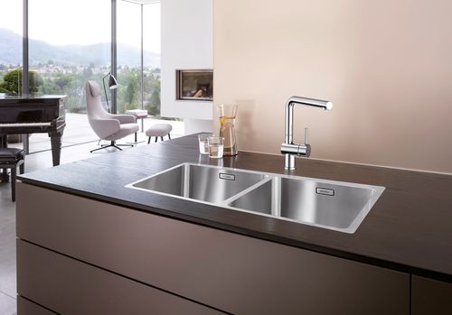 כיור מטבח בלנקו נירוסטה אנדאנו ANDANO 400/400IF | אנדאנו BLANCO