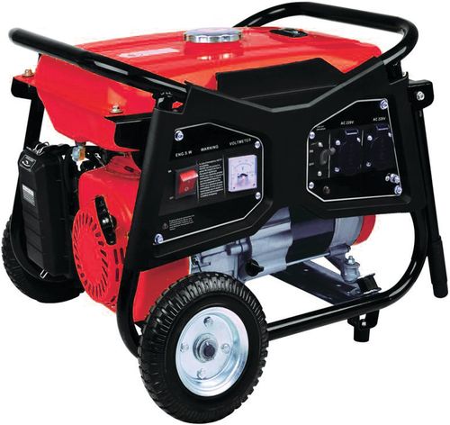  גנרטור בנזין 6000W+ הנעת סטרטר ומצבר