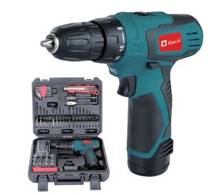 מברגת גיר 12V+ מערכת כלים מושלמת