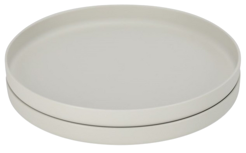 זוג צלחות 100% PLA - אבן