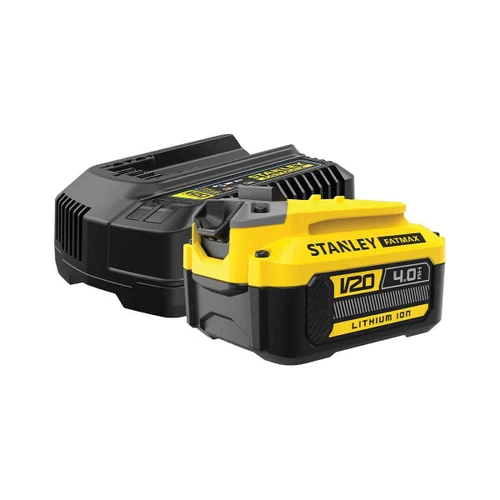 משור שרשרת טלסקופי נטען STANLEY FATMAX V20 + סוללה 4AH + מטען 20