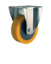 גלגלים עם מזלג מגולוון כבד סדרה Q