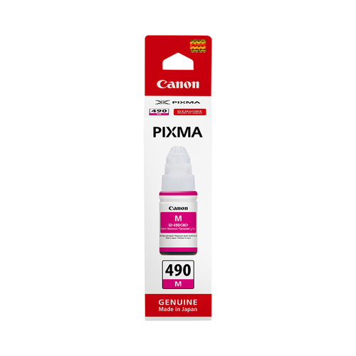 מיכלי דיו אדום מקורי Canon GI490M  