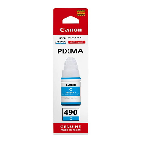  מיכלי דיו כחול מקורי Canon GI490C  