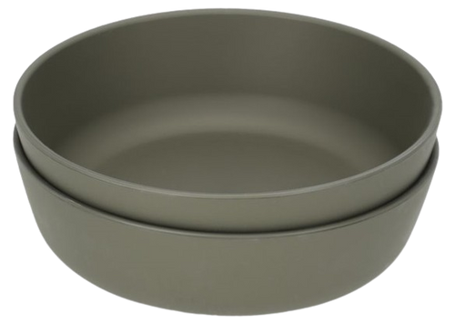 זוג קערות 100% PLA - ירוק