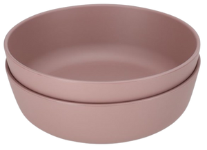 זוג קערות 100% PLA - ורוד