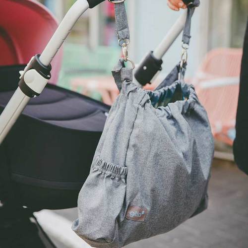 שק עגלה gitta Carryall ג’ינס כחול
