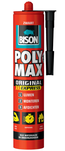 ‏חומר איטום ודבק אוניברסלי PolyMAX מהיר במיוחד לבן