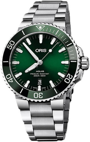 ORIS 0173377304157-0782405P 41.5mm Aquis Date