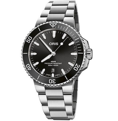 ORIS 0173377874154-0782204PEB 41.5mm Aquis Date