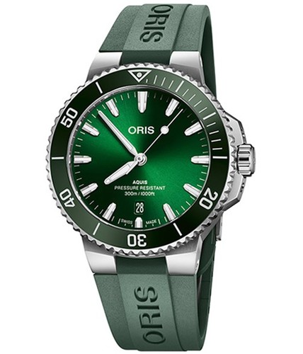 ORIS 0173377874154-0782204PEB 41.5mm Aquis Date 