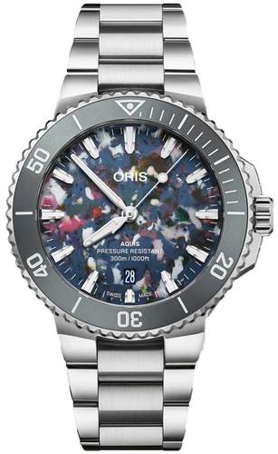 ORIS 0173377874150-0782204PEB 41.5mm Aquis Date