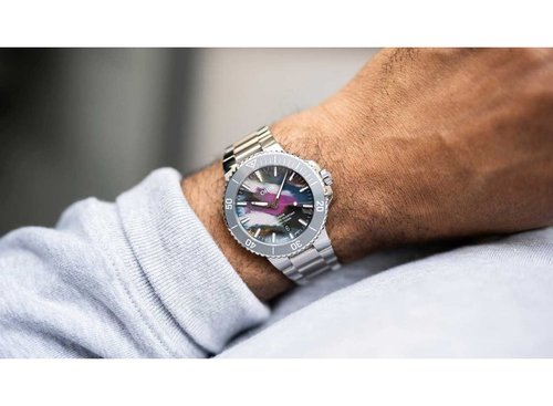 ORIS 0173377874150-0782204PEB 41.5mm Aquis Date