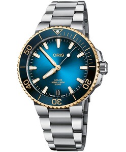 ORIS 0140077696355-0782209P Calibre 400 41.5MM מגיע עם 10 שנות אחריות