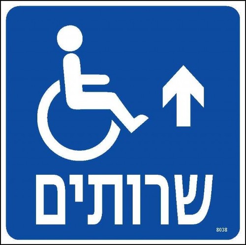 שרותים ישר 20 × 20 ס