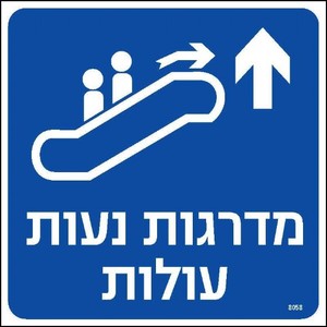 מדרגות נעות עולות ישר 20 × 20 ס"מ
