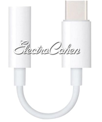 מתאם איכותי  USB C לאודיו 3.5 מ