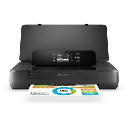 מדפסת הזרקת דיו ניידת HP OfficeJet 202 Printer